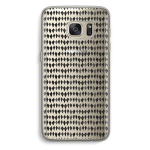 CaseCompany Crazy shapes: Samsung Galaxy S7 Transparant Hoesje