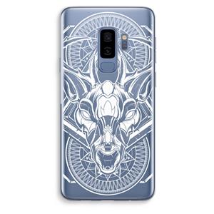 CaseCompany Oh Deer: Samsung Galaxy S9 Plus Transparant Hoesje