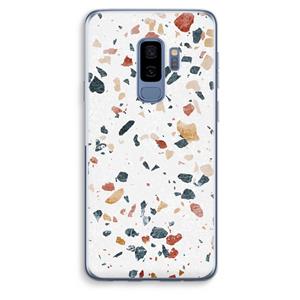 CaseCompany Terrazzo N°4: Samsung Galaxy S9 Plus Transparant Hoesje