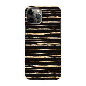 CaseCompany Gouden strepen: Volledig geprint iPhone 12 Pro Max Hoesje