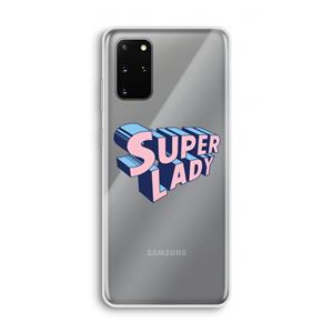 CaseCompany Superlady: Samsung Galaxy S20 Plus Transparant Hoesje