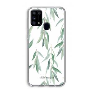 CaseCompany Branch up your life: Samsung Galaxy M31 Transparant Hoesje