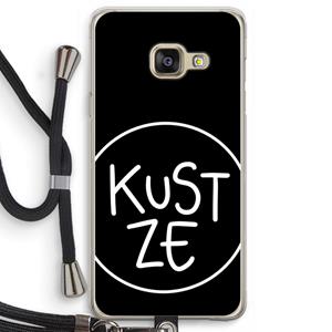 CaseCompany KUST ZE: Samsung Galaxy A3 (2016) Transparant Hoesje met koord