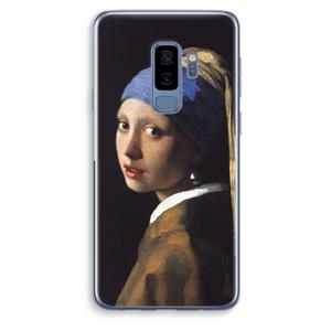 CaseCompany The Pearl Earring: Samsung Galaxy S9 Plus Transparant Hoesje