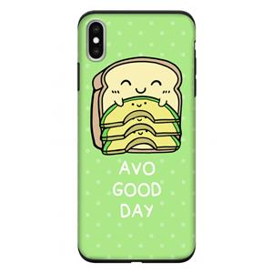 CaseCompany Avo Good Day: iPhone XS Max Tough Case