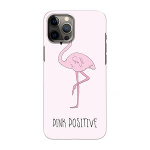 CaseCompany Pink positive: Volledig geprint iPhone 12 Pro Max Hoesje