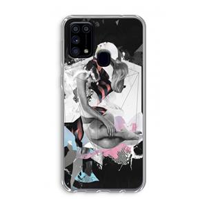CaseCompany Camouflage de sommeil: Samsung Galaxy M31 Transparant Hoesje