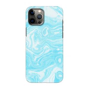 CaseCompany Waterverf blauw: Volledig geprint iPhone 12 Pro Max Hoesje