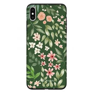 CaseCompany Botanical green sweet flower heaven: iPhone XS Max Tough Case