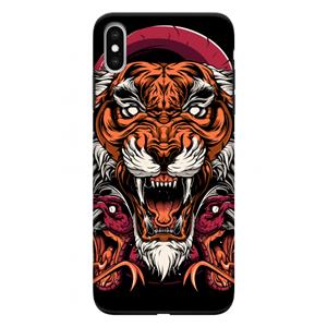 CaseCompany Tiger and Rattlesnakes: iPhone XS Max Tough Case