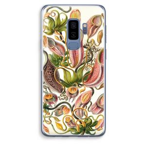 CaseCompany Haeckel Nepenthaceae: Samsung Galaxy S9 Plus Transparant Hoesje