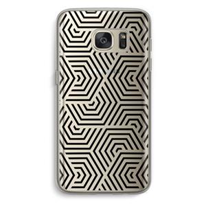 CaseCompany Magic pattern: Samsung Galaxy S7 Transparant Hoesje