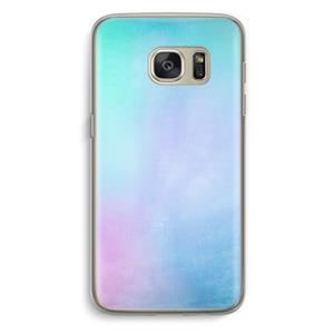 CaseCompany mist pastel: Samsung Galaxy S7 Transparant Hoesje