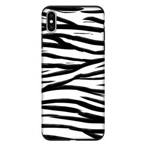 CaseCompany Zebra pattern: iPhone XS Max Tough Case