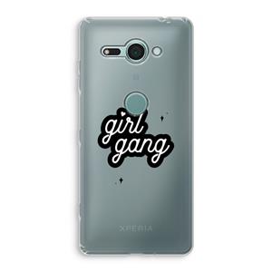 CaseCompany Girl Gang: Sony Xperia XZ2 Compact Transparant Hoesje