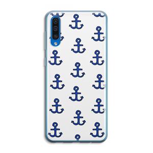 CaseCompany Ankers: Samsung Galaxy A50 Transparant Hoesje