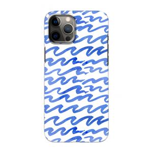 CaseCompany Blauwe golven: Volledig geprint iPhone 12 Pro Max Hoesje