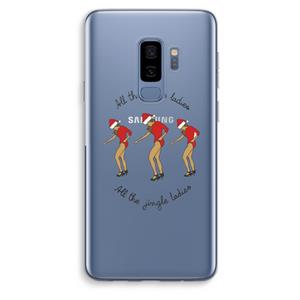 CaseCompany Jingle Ladies: Samsung Galaxy S9 Plus Transparant Hoesje