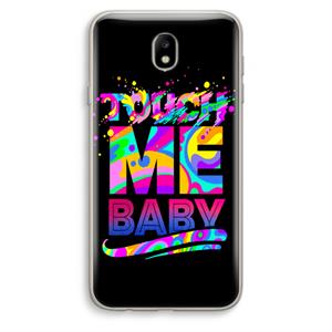 CaseCompany Touch Me: Samsung Galaxy J7 (2017) Transparant Hoesje