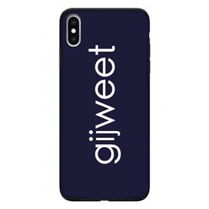 CaseCompany Gijweet: iPhone XS Max Tough Case