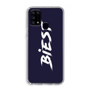 CaseCompany Biest: Samsung Galaxy M31 Transparant Hoesje