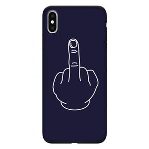 CaseCompany F**k U: iPhone XS Max Tough Case