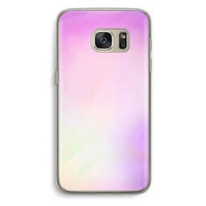 CaseCompany Flow mist pastel: Samsung Galaxy S7 Transparant Hoesje