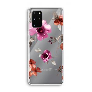 CaseCompany Geschilderde bloemen: Samsung Galaxy S20 Plus Transparant Hoesje