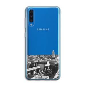 CaseCompany Marrakech Skyline : Samsung Galaxy A50 Transparant Hoesje