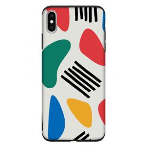 CaseCompany Illustratieve pop 1: iPhone XS Max Tough Case