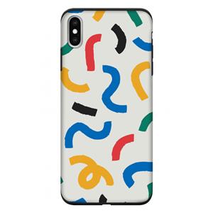 CaseCompany Illustratieve pop 2: iPhone XS Max Tough Case