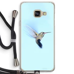 CaseCompany Kolibri: Samsung Galaxy A3 (2016) Transparant Hoesje met koord