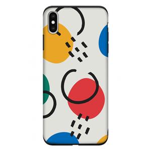 CaseCompany Illustratieve pop 3: iPhone XS Max Tough Case