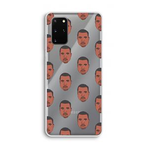 CaseCompany Kanye Call Me℃: Samsung Galaxy S20 Plus Transparant Hoesje