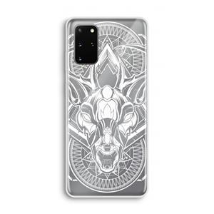 CaseCompany Oh Deer: Samsung Galaxy S20 Plus Transparant Hoesje