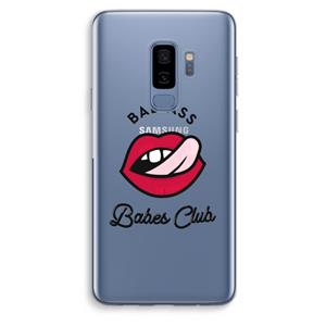CaseCompany Badass Babes Club: Samsung Galaxy S9 Plus Transparant Hoesje