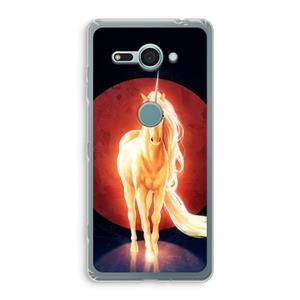 CaseCompany Last Unicorn: Sony Xperia XZ2 Compact Transparant Hoesje