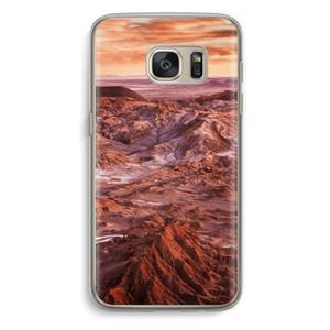 CaseCompany Mars: Samsung Galaxy S7 Transparant Hoesje