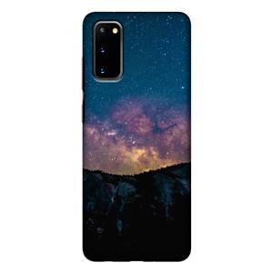 CaseCompany Travel to space: Samsung Galaxy S20 Tough Case