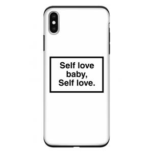 CaseCompany Self love: iPhone XS Max Tough Case