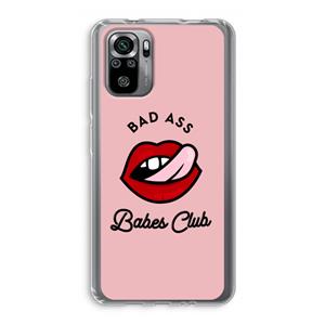 CaseCompany Badass Babes Club: Xiaomi Redmi Note 10S Transparant Hoesje