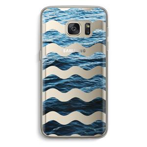 CaseCompany Oceaan: Samsung Galaxy S7 Transparant Hoesje