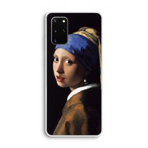 CaseCompany The Pearl Earring: Samsung Galaxy S20 Plus Transparant Hoesje