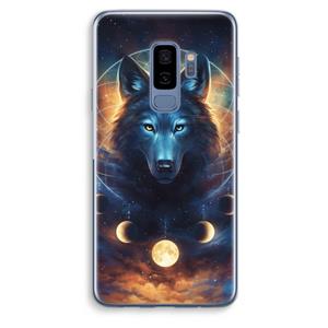 CaseCompany Wolf Dreamcatcher: Samsung Galaxy S9 Plus Transparant Hoesje