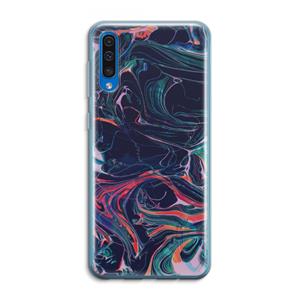 CaseCompany Light Years Beyond: Samsung Galaxy A50 Transparant Hoesje