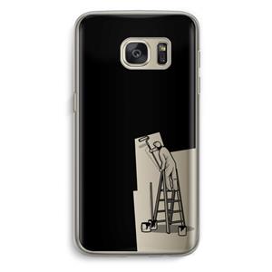 CaseCompany Musketon Painter: Samsung Galaxy S7 Transparant Hoesje