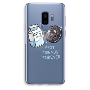 CaseCompany Best Friend Forever: Samsung Galaxy S9 Plus Transparant Hoesje