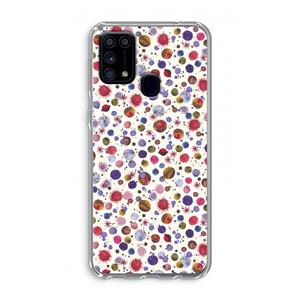 CaseCompany Planets Space: Samsung Galaxy M31 Transparant Hoesje