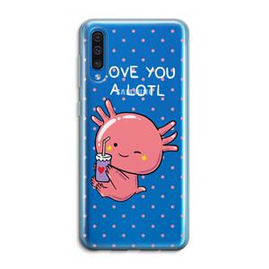 CaseCompany Love You A Lotl: Samsung Galaxy A50 Transparant Hoesje