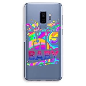 CaseCompany Touch Me: Samsung Galaxy S9 Plus Transparant Hoesje
